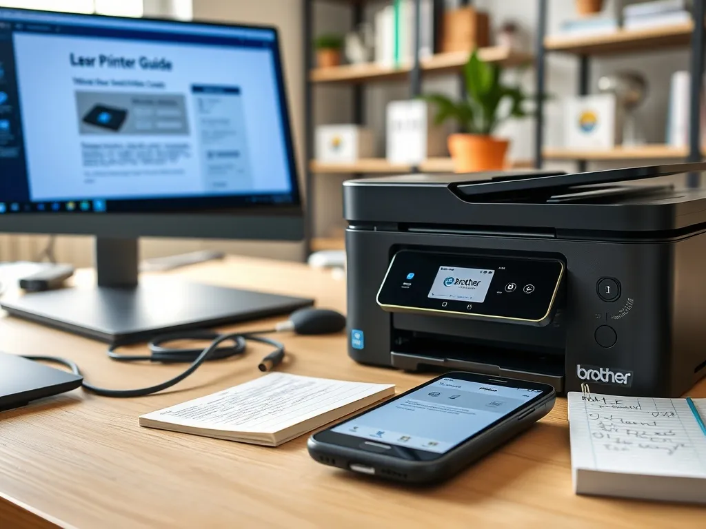 Jak zainstalować drukarkę Brother bez płyty? Przewodnik krok po kroku